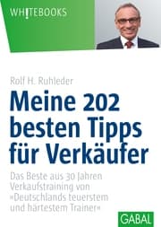 Cover von Meine 202 besten Tipps für Verkäufer