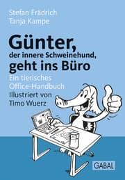 Cover von Günter, der innere Schweinehund, geht ins Büro