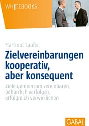 Cover von Zielvereinbarungen - kooperativ, aber konsequent