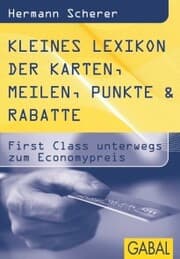 Cover von Kleines Lexikon der Karten, Meilen, Punkte & Rabatte