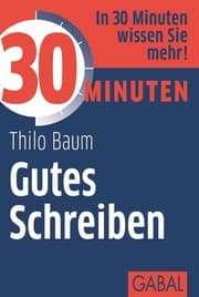 Cover von 30 Minuten Gutes Schreiben