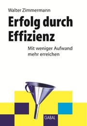 Cover von Erfolg durch Effizienz