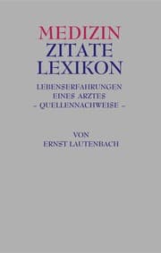 Cover von Medizin Zitate Lexikon