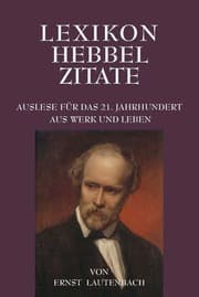 Cover von Lexikon Hebbel Zitate