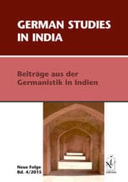 Cover von German Studies in India