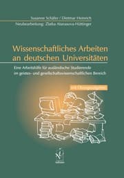 Cover von Wissenschaftliches Arbeiten an deutschen Universitäten