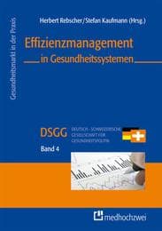Cover von Effizienzmanagement in Gesundheitssystemen