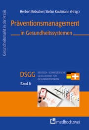 Cover von Präventionsmanagement in Gesundheitssystemen