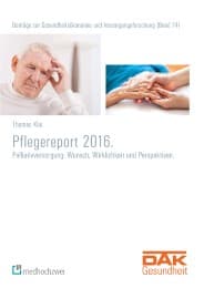 Cover von Pflegereport 2016
