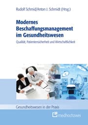Cover von Modernes Beschaffungsmanagement im Gesundheitswesen - Qualität, Patientensicherheit und Wirtschaftlichkeit