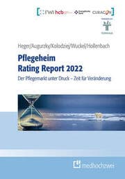Cover von Pflegeheim Rating Report 2022