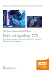 Cover von DAK Kinder- und Jugendreport 2021