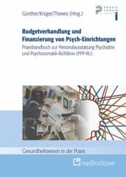 Cover von Budgetverhandlung und Finanzierung von Psych-Einrichtungen