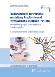 Cover von Praxishandbuch zur Personalausstattung Psychiatrie und Psychosomatik-Richtlinie (PPP-RL)