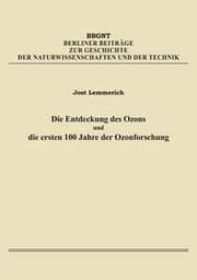 Cover von Die Entdeckung des Ozons und die ersten 100 Jahre der Ozonforschung