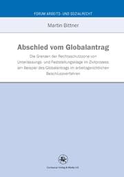 Cover von Abschied vom Globalantrag