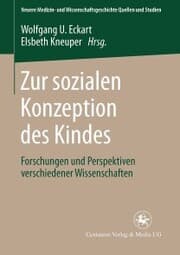 Cover von Zur sozialen Konzeption des Kindes