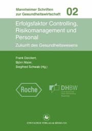 Cover von Erfolgsfaktor Controlling, Risikomanagement und Personal