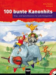 Cover von 100 bunte Kanonhits. Liederbuch