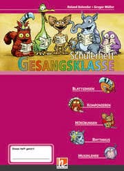 Cover von Schülerheft Gesangsklasse