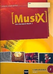 Cover von MusiX 2 (Ausgabe ab 2011) Schülerarbeitsheft 2
