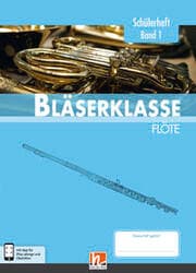 Cover von Leitfaden Bläserklasse. Schülerheft Band 1 - Flöte