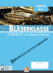 Cover von Leitfaden Bläserklasse. Schülerheft Band 1 - Klarinette