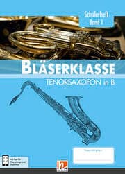Cover von Leitfaden Bläserklasse. Schülerheft Band 1 - Tenorsaxofon