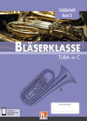 Cover von Leitfaden Bläserklasse. Schülerheft Band 2 - Tuba