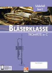 Cover von Leitfaden Bläserklasse. Schülerheft Band 2 - Trompete