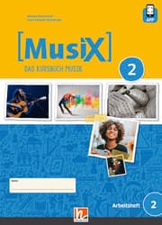 Cover von MusiX 2 (Ausgabe ab 2019) Arbeitsheft 2 inkl. Helbling Media App