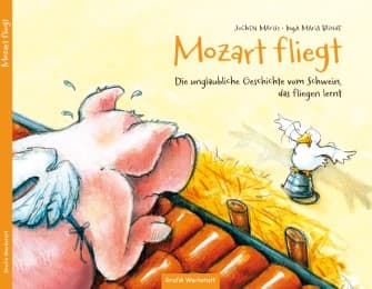 Cover von Mozart fliegt