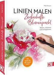 Cover von Linien malen - Zauberhafte Blumenpracht