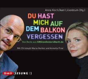 Cover von Du hast mich auf dem Balkon vergessen