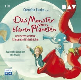 Cover von Das Monster vom blauen Planeten und sechs weitere klingende Bilderbücher