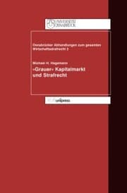 Cover von »Grauer Kapitalmarkt« und Strafrecht