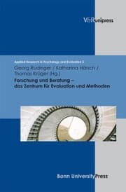 Cover von Forschung und Beratung - Das Zentrum für Evaluation und Methoden