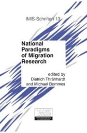 Cover von National Paradigms of Migration Research