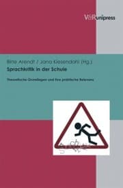 Cover von Sprachkritik in der Schule