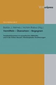 Cover von Vermitteln - Übersetzen - Begegnen