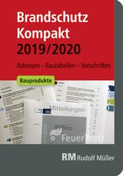 Cover von Brandschutz Kompakt 2019/2020