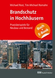 Cover von Brandschutz in Hochhäusern - mit E-Book
