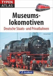 Cover von Typenatlas Museumslokomotiven