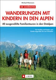 Cover von Wanderungen mit Kindern in den Alpen