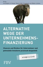 Cover von Alternative Wege der Unternehmensfinanzierung