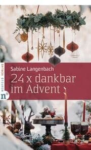 Cover von 24 x dankbar im Advent