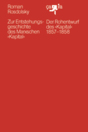 Cover von Zur Entstehungsgeschichte des Marxschen Kapital