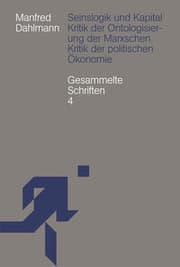 Cover von Seinslogik und Kapital