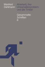 Cover von Abaelard, das Universalienproblem und die Trinität