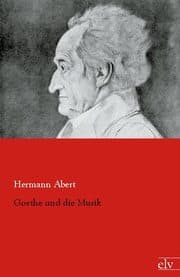 Cover von Goethe und die Musik
